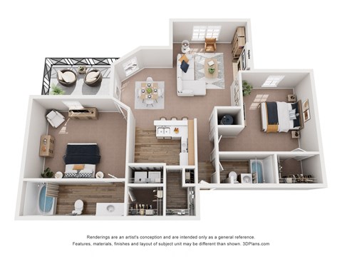 the outlook floor plan  1 bedroom 840 sq ft